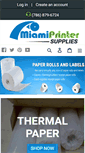 Mobile Screenshot of miamiprintersupplies.com